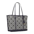thumbnail image 2 of Bolsa Tote Tory   BurchPerry Grande Monogram color azul marino, 2 of 4