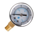 thumbnail image 4 of relayinert 0-30PSI 0-2bar Oil Water Pressure Gauge Double Scale Air Compressor Hydraulic M 1Set, 4 of 6