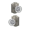 thumbnail image 4 of Schlage Fc172-Hob-Cam Custom Hobson Non-Turning Two-Sided Dummy Door Knob Set - Nickel, 4 of 7