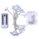 thumbnail image 1 of 20 lámparas LED de cadena de flores de ciruelo para decoración de fiesta de boda con control remoto (blanco), 1 of 8