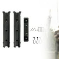 thumbnail image 6 of GARENDE 2 Tube Fishing Rod Holder Bracket 2 Rack Fishing Rod Holder for Trailer black, 6 of 9