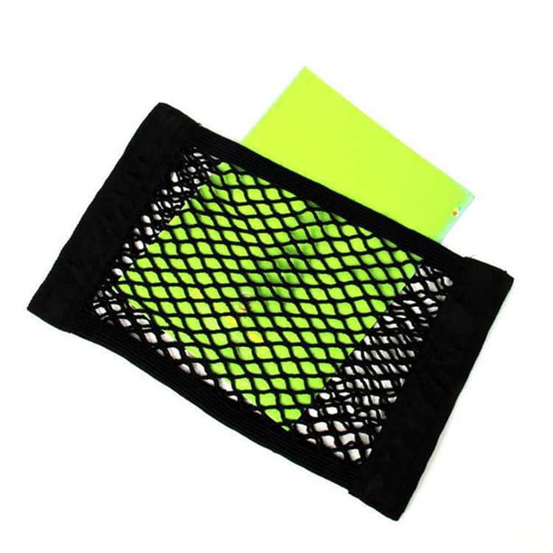 2 unids Elastic Dual Layer Mesh Storage Net Car Tronco Organizador de Carga Tronco de Almacenamiento Bolsa de Accesorios de Auto