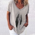 thumbnail image 2 of Camisetas de manga corta estampadas para mujer OAVQHLG3B Store  lin121212, 2 of 4