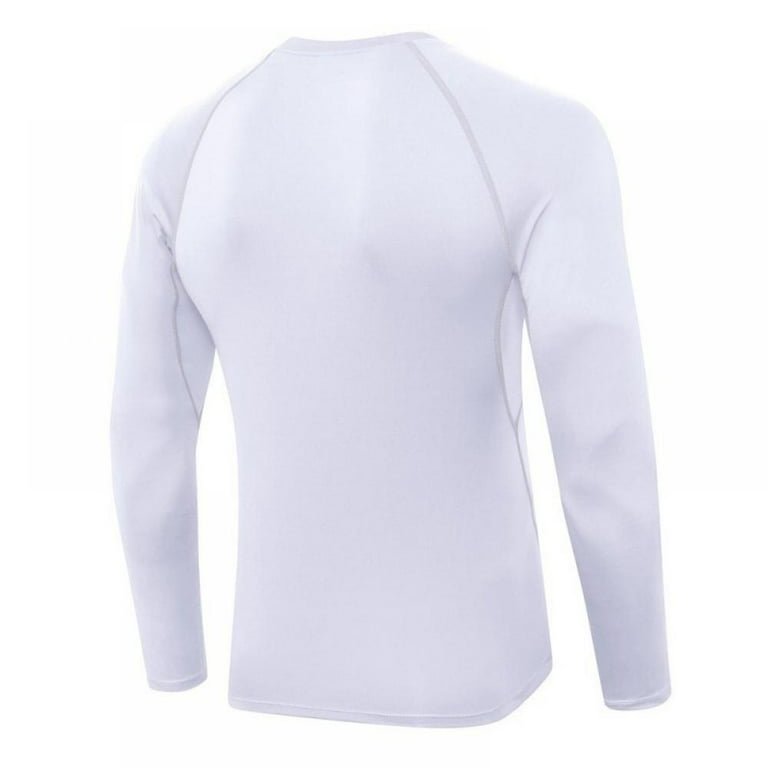 Mens Long Sleeve Moisture Wicking Athletic Shirts