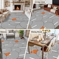 thumbnail image 5 of Rectangle Area Rugs 5 x 7 Ft, Boho Geometric Non-Slip Residential Carpet, Modern Abstract Chic Bohemian Stripes Indoor Crawling Mats Runner Rugs for Living Room/Dining Room/Bedroom, 5 of 8