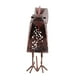 thumbnail image 3 of Farol de hierro forjado con energía solar para decoración artística de jardín, adornos de gallo detallados, lámpara LED retro con forma de pollo para iluminación exterior, 3 of 5