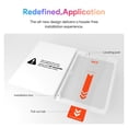 thumbnail image 3 of Protector de pantalla KCT Paperfeel mate para iPad de 11" y 10.9", 3 of 6