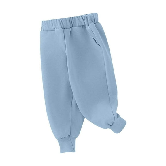 hengsof Toddler Boy Girl Sweatpants Kids Sport Jogger Cotton Casual Active Playwear Unisex Kids Sweats Pants Toddler Baby Bottoms Active Sweatpants