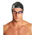 thumbnail image 3 of Arena Air-Speed Anti-Fog Swim Goggles for Men and Women, Yellow Copper/Blue, Mirror Lens, 3 of 12