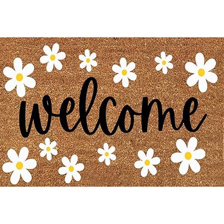 Halloween Door Mat Welcome Doormat for Outdoor Entrance Heavy Duty Front Welcome Mats for Home Entrance