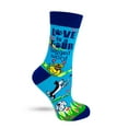 thumbnail image 2 of Fabdaz Love is Four Legged Word Women's Crew Socks for Dog Lovers, 2 of 3