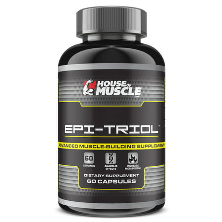 House Of Muscle Epi-Triol -- Advanced Muscle Building Supplement -- 60