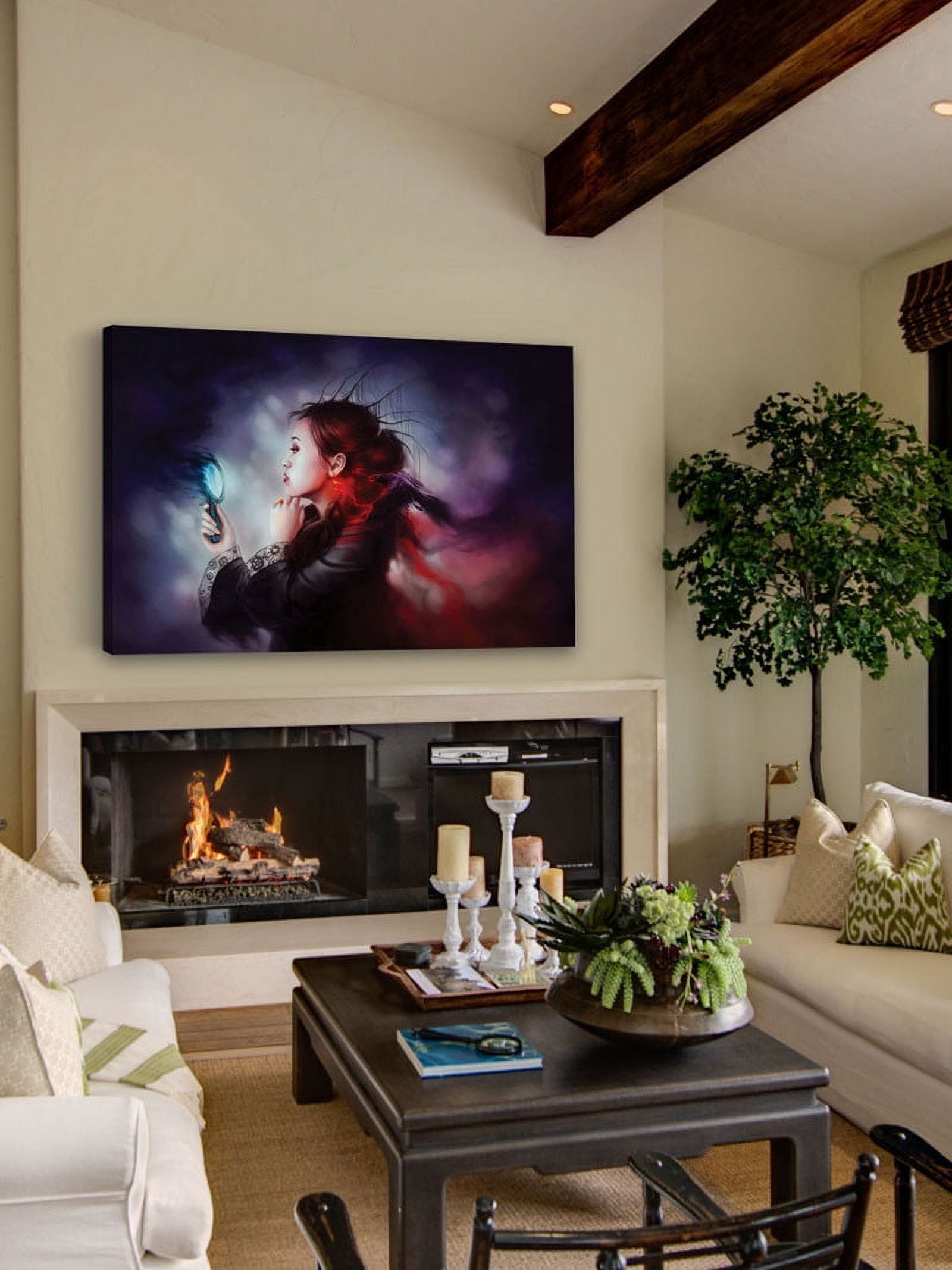 Marmont Hill "Vanity" Painting Print on Canvas