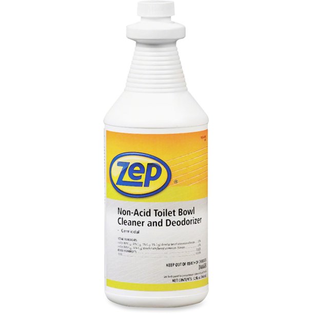 Zep Professional Nonacid Deodorizing Toilet Bowl Cleaner Liquid