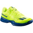 thumbnail image 2 of Zapatillas de pickleball Babolat Jet Mach para hombre, amarillo fluo y azul 11.5US, 2 of 5