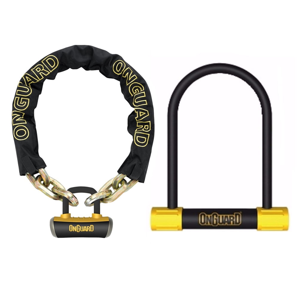 onguard beast chain lock with padlock