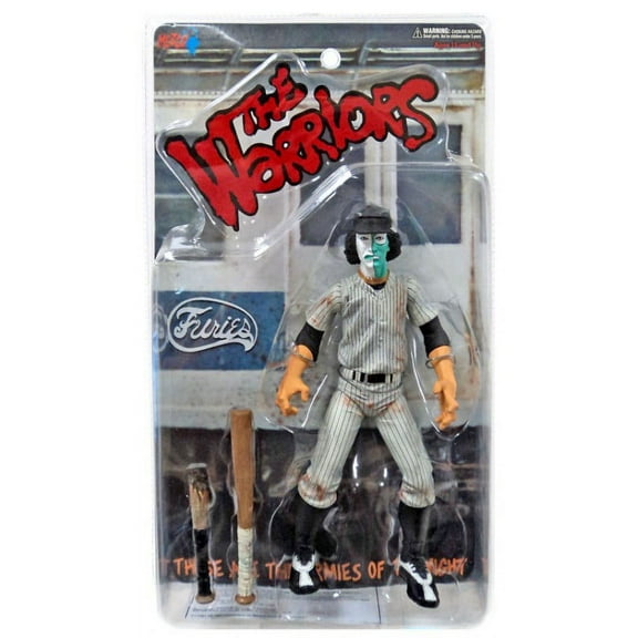 The Warriors White & Green Faced Baseball Fury Action Figures