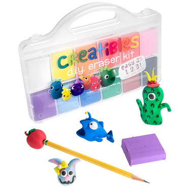 Creatibles DIY Eraser Kit- Make your own pencil erasers!