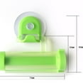 thumbnail image 4 of Transemion Toothpaste Tube Dispenser Plastic Suction Hook Manual Reusable Cosmetic Rolling Squeezer Accessories Random Color 1Set, 4 of 6