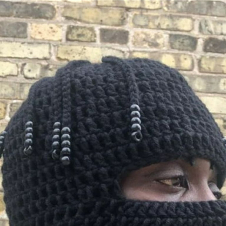 帽子 jonnlynx KNIT BALACLAVA 帽子 jonnlynx KNIT BALACLAVA Unisex Open-Face Knit Ski-Mask