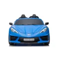 thumbnail image 1 of Blue Licensed 24V Chevrolet Corvette C8 Ride On Car With RC, 1 of 5