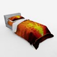 thumbnail image 2 of Ambesonne Orange Bedding Set 3 Pcs, Sunset over Horizon Sea, Twin XL, Orange, 2 of 2