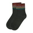 thumbnail image 2 of MeMoi Women's Multicolor Rhinestone Cotton Blend Anklet Sock - Mens - Male, 2 of 3