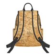 thumbnail image 2 of Balery Old Vintage Map Of Sea Lightweight Backpack for Men and Women - Durable and Water-Resistant, Ideal for School, Work, Travel, and Everyday Use, 2 of 9
