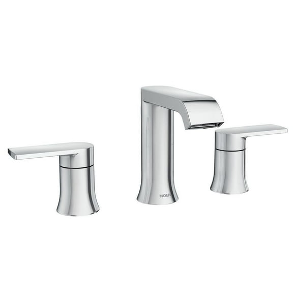 Moen Genta 8 In. Widespread 2-Handle Bathroom Faucet In Chrome