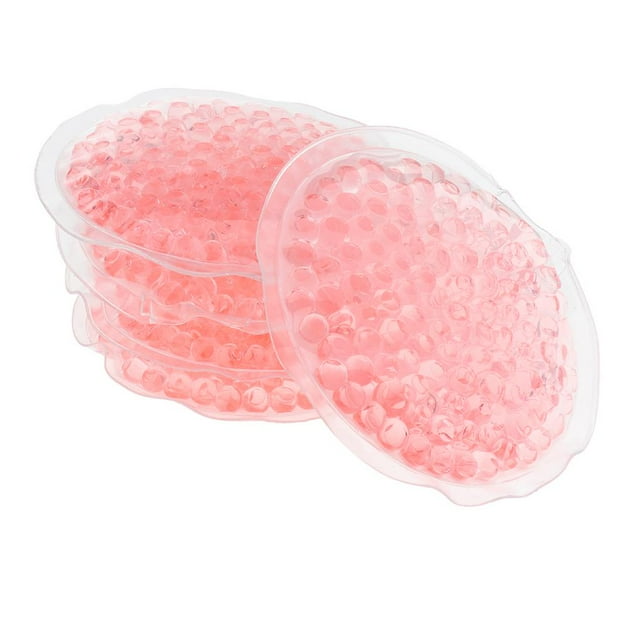 5 mascarillas reutilizables para microondas para aliviar el dolor muscular y las lesiones deportivas. Rosado