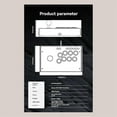thumbnail image 2 of Arcade Stick for Switch//// ONE/ 360/PC/ SX Arcade Fight Stick Game Accessories, 2 of 5