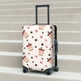 thumbnail image 6 of Fuzoiu Milk Tea Print Suitcase Cover,Washable Luggage Covers for Suitcase,Elastic Luggage Protector Cover,Scratch Resistant Travel Suitcase Covers-X-Large, 6 of 7