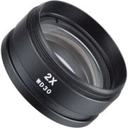 AmScope SM20 2X Barlow Lens For SM and SW Stereo Microscopes (48mm)