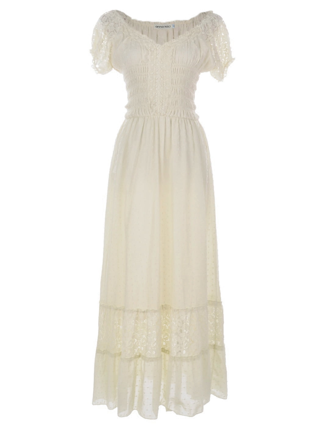 lace overlay maxi