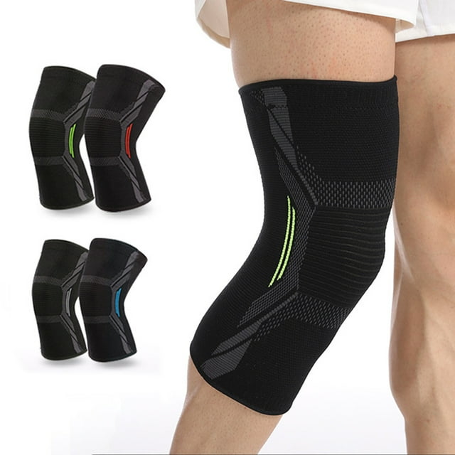 facefd Attelle de Sport Protectrice Anti-Odeur Genouillères pour Cyclisme Course Entraînement Arthrite Récupération Articulaire