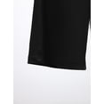 thumbnail image 6 of Hansber Boys Girls Liturgical Praise Dance Trousers Elastic Loose Performance Bottoms Celebration of Spirit Palazzo Pants Black 10, 6 of 7
