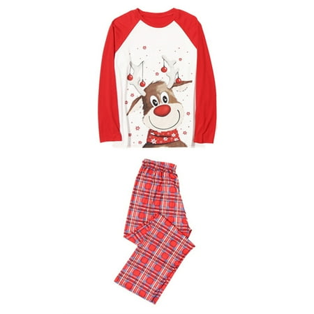 

Kids Men Women Sleepwear Family Matching Christmas Elk Pajamas Sets Xmas Pajamas Sleepwear Family Matching Elk Pajamas Sets Parent-Child Pajamas Set Christmas Kids Men Women Useful Female L 5520