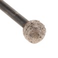 thumbnail image 3 of Diamante Recubierto 8 ~ 20mm Dia. Cabeza Esférica Puntos Bola Redonda de Brocas, Vástago de 6 15mm Sunnimix Cabezal de esmerilado de diamante, 3 of 7
