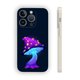 thumbnail image 1 of "Mejora el estilo de tu iPhone con esta intrigante funda para teléfono plateada de color mate de doble capa con diseño gráfico", 1 of 4