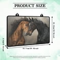 thumbnail image 7 of Renewold Stove Top Cover Non-slip Electric Glass Stove Mat Oil Resistant Flat Top Oven Protector Versatile Stove/Counter/Washer Top Protector Mat, Brown Black Horse, 7 of 7