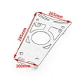 thumbnail image 2 of Soporte del estante trasero Zulema para VESPA 300 Negro, 2 of 8
