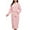 F Pink, variant on UVN Women Robes Winter Long Sleeve Bathrobe Plush Warm Premium Robe Soft Fluffy Sleepwear Nightgown with Pockets