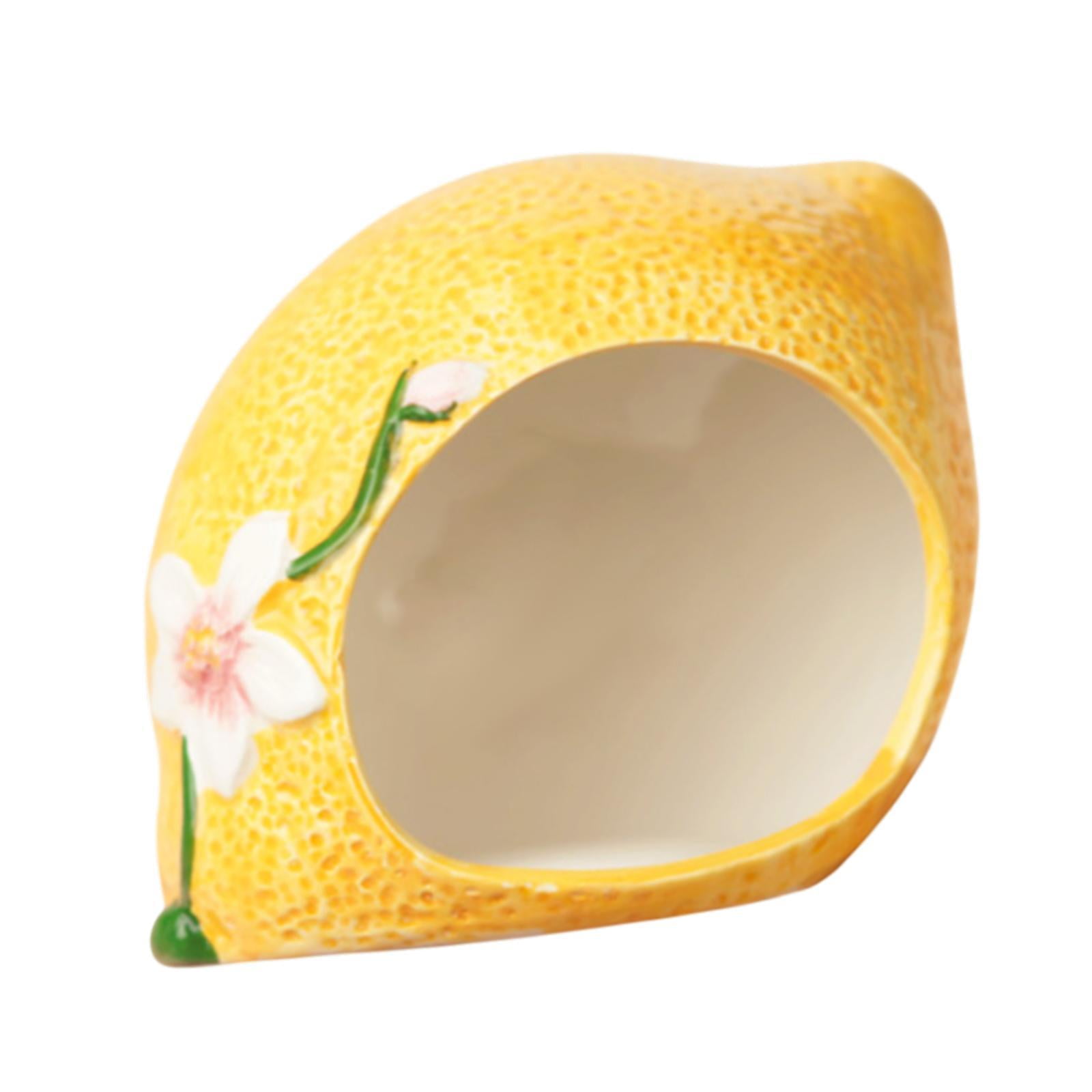 Fzaqwen Hamster House, Caumon Shape Cave Cave Hamster Cage Accessories, Nest Habitat Hut Cage Small Animal Hideout for Petit Hamster Pour Pets De Pets