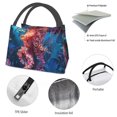 thumbnail image 4 of Honeii Colorful Jellyfish Abstract Print Cooler Bag Insulated, Large Leakproof Soft Sided Portable Cooler Bag,Lunch Box Lunch Bag, 4 of 6