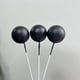 thumbnail image 1 of Adornos decorativos para tartas con forma de bola dorada, bola plateada, bola morada, bola blanca, bola azul, polvo y bola negra, 1 of 6