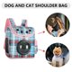 thumbnail image 2 of Mochila transportadora de gatos mochila transpirable para gatos con asa bolso de hombro para mascotas correa de hombro ajustable resistente para cachorros gatos y perros Hugtrwg Para estrenar, 2 of 9
