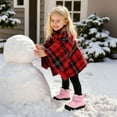 thumbnail image 2 of Ecetana Toddler Winter Snow Boots Boys Girls Cold Weather Baby Faux Fur Shoes, 2 of 8