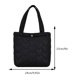 thumbnail image 4 of Bolso de hombro informal para mujer, Bolso de compras ligero de gran capacidad para mujer, 4 of 8