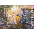 thumbnail image 3 of Educa 1500 Pc Dragon, Princess & Unicorn Puzzle, 3 of 3