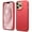 Red, variant on Entronix Silicone Soft Case Designed for iPhone 13 Pro Shockproof Durable Slim Fit, Red